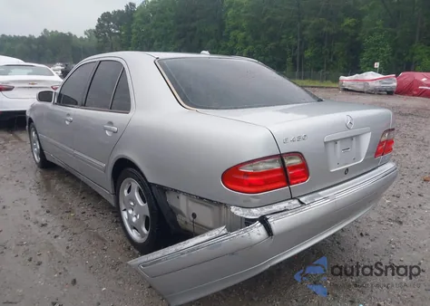 2001 Mercedes-Benz E 430 z USA, uszkodzony, nr VIN WDBJF70JX1B281328